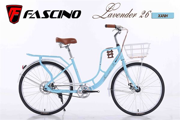 Xe đạp nữ Fascino Lavender 26